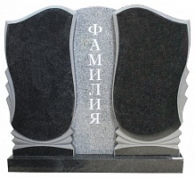 МОНУМЕНТ №56 Семейный Серый 1000*500*50 (Карелия)